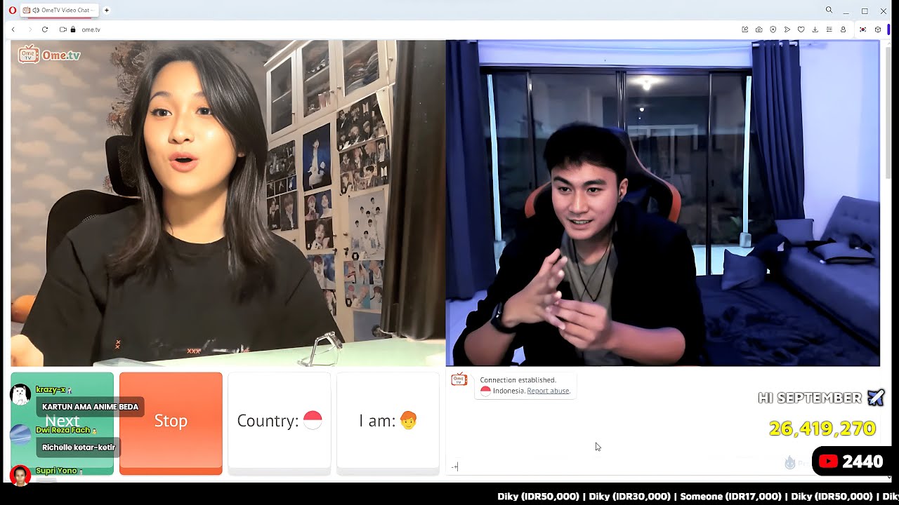PERTAMA KALI ANGELINE KETEMU ARI AGASSI