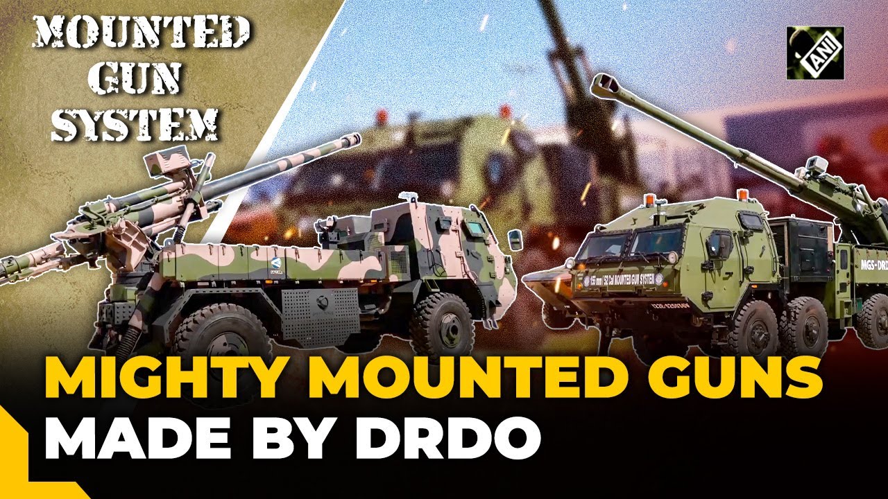 Ready to guard India in deserts, mountains, DRDO showcases its mighty mounted guns at Defence Expo