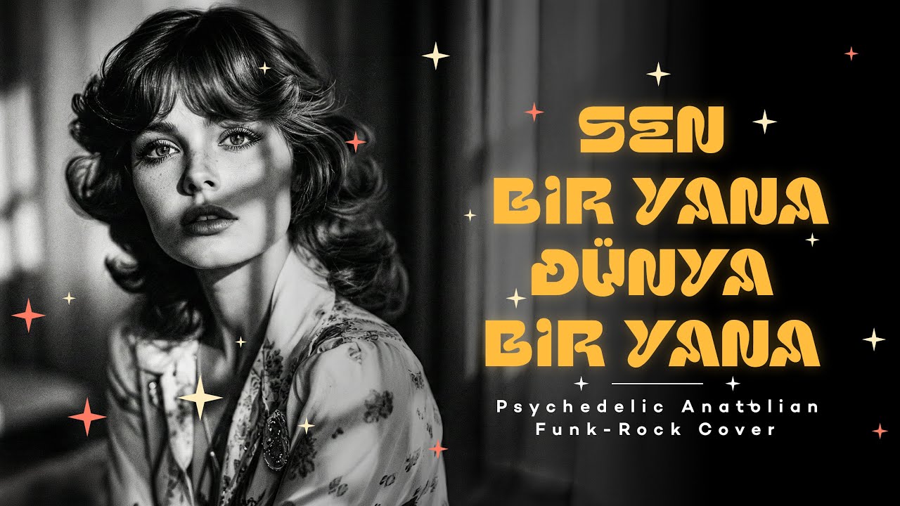 Sen Bir Yana Dünya Bir Yana | Psychedelic Anatolian Rock - Funk Cover #Psychedelic #AnadoluRock
