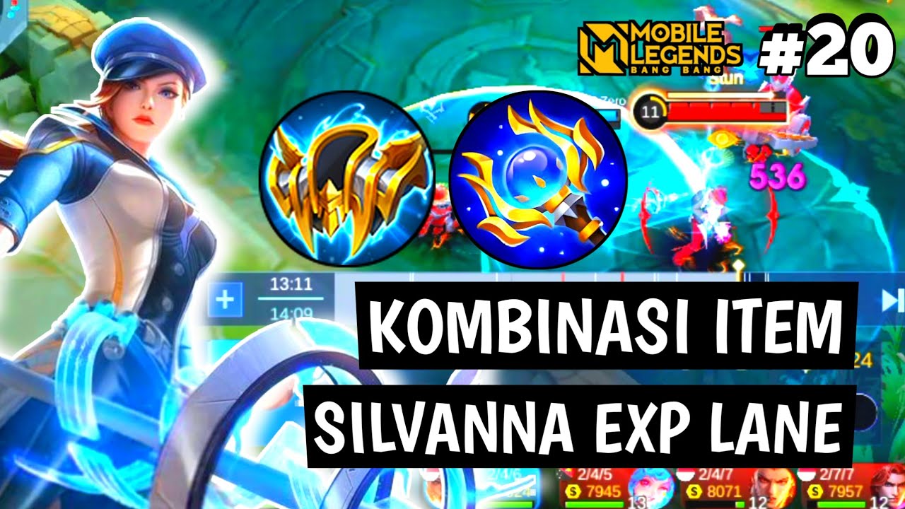 SAKIT & KERAS !! Build Silvanna Exp Lane 2026 - Emblem Silvanna Tersakit 2026
