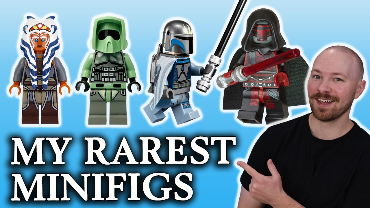 Самые редкие и дорогие минифигурки LEGO Star Wars в моей коллекции.