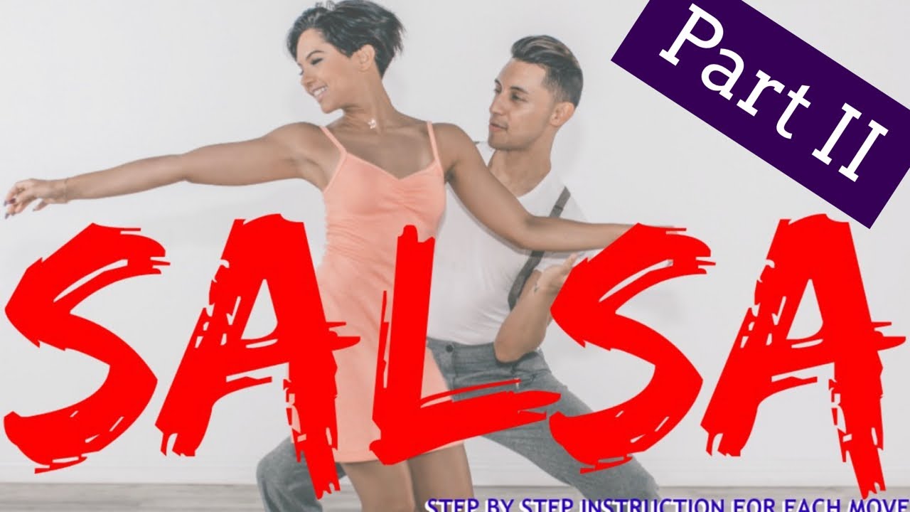 🔴Live Salsa class Part II with Nery 🕺🏽and Serena💃🏽