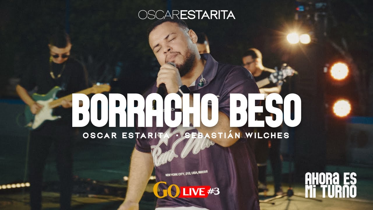 Borracho Beso  (#GoLive) -  Oscar Estarita & @Sebastian_acordeon