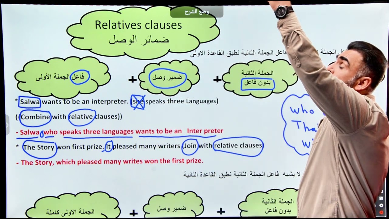 ضمائر الوصل / الوحدة الخامسة