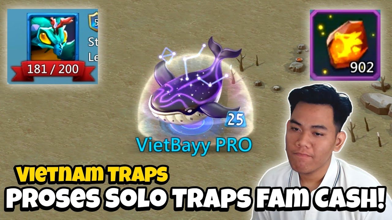 Review Solo Traps Vietnam T3 !! Proses Familiar Queen Bee Elder 2026 - Lords Mobile