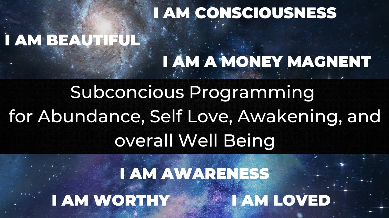 Subconscious Mind Programming for Abundance, Self Love, & Awakening Female Voice | Black Girl Voice