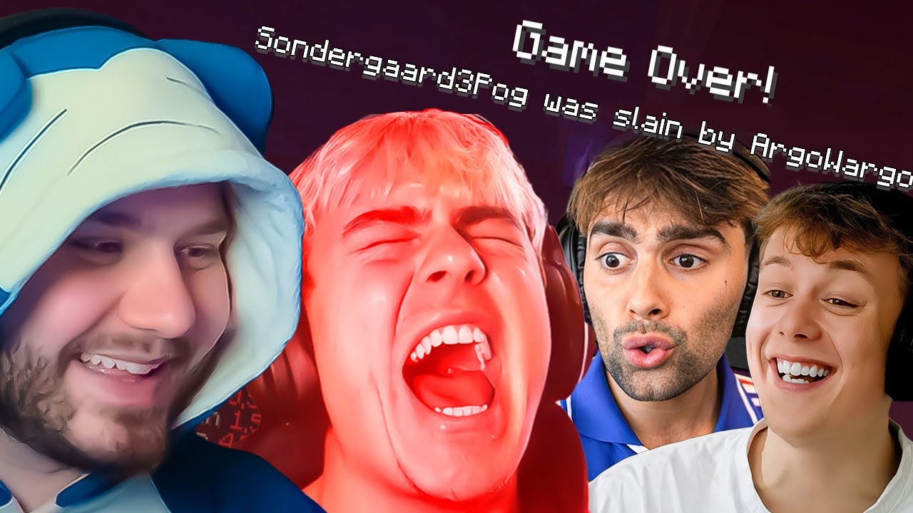 Hardcore Minecraft Shared Health, med Sønder, Mat og Aggo