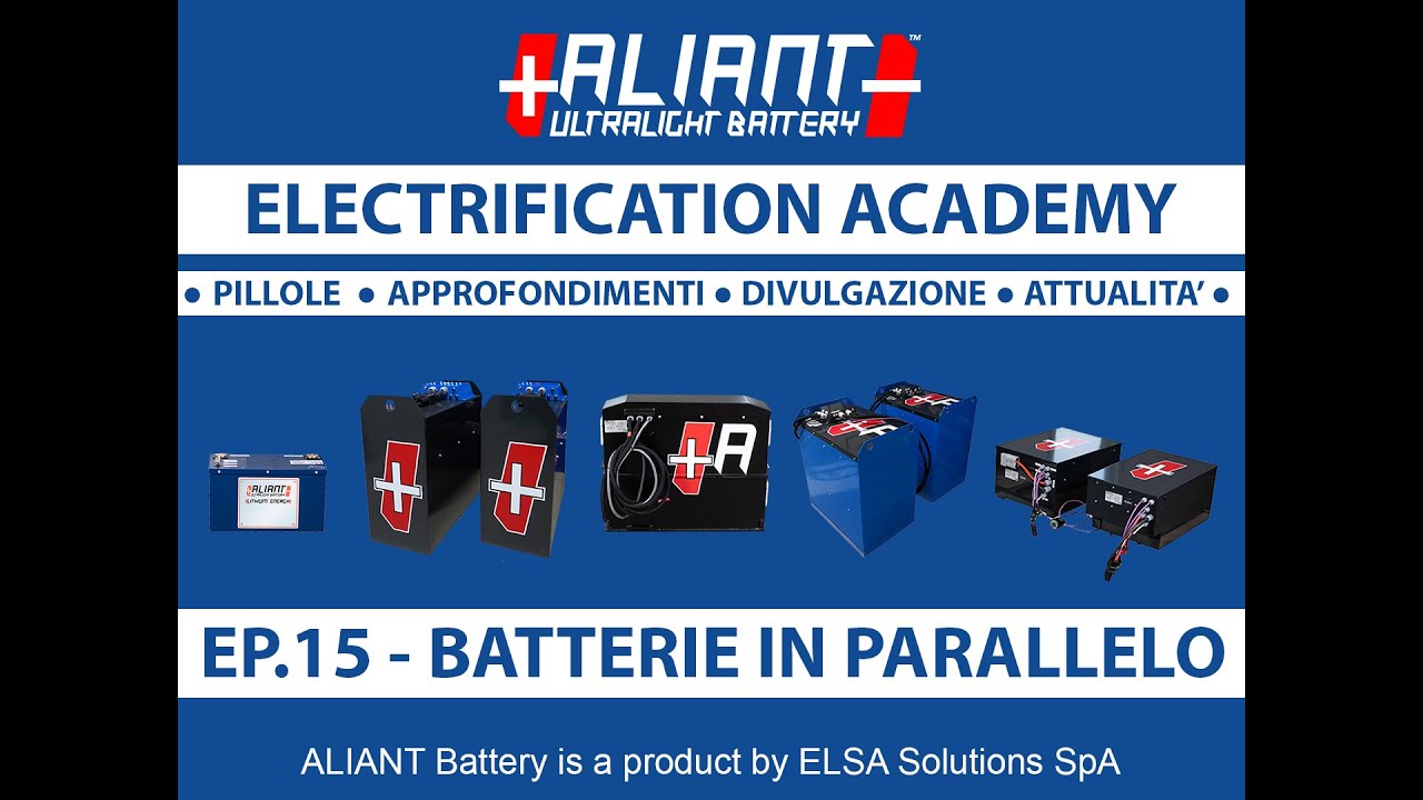 Collegare batterie al LITIO in PARALLELO? Si può fare? - ELECTRIFICATION ACADEMY EP.15