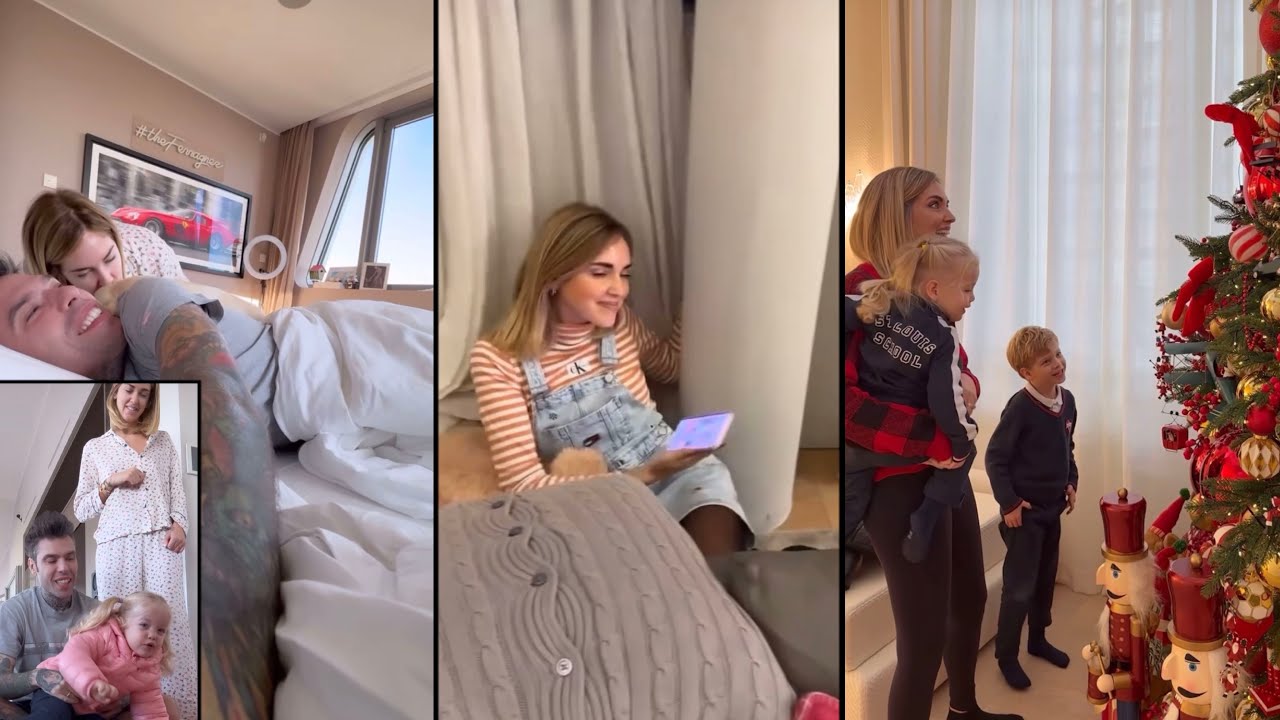 Coccole, ultimi giorni, albero di Natale e donazioni sangue - The Ferragnez 13/11/23