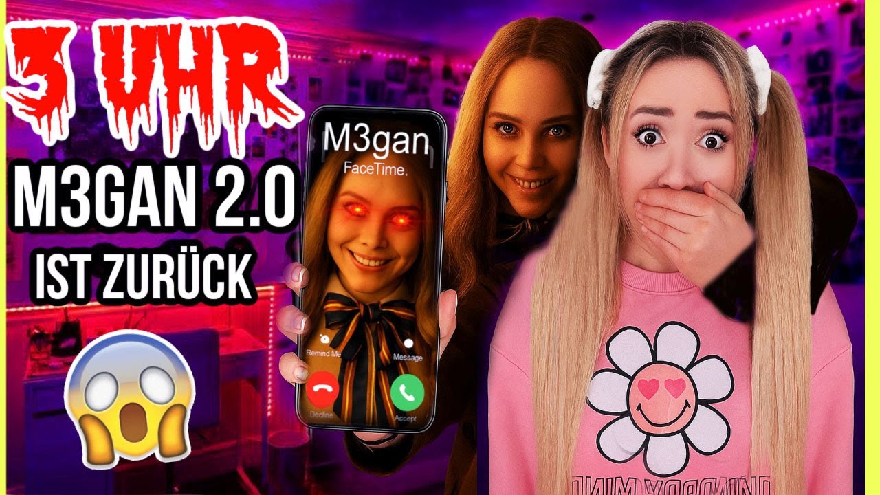 RUFE nicht M3GAN 2.0 aus Kino auf WHATSAPP um 3 Uhr nachts an (Sie will meine Beste FREUNDIN sein)