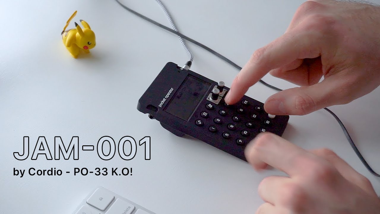 JAM-001 by Cordio - PO-33 K.O! Sampling & Lo-fi Hip-hop Beat Making Process