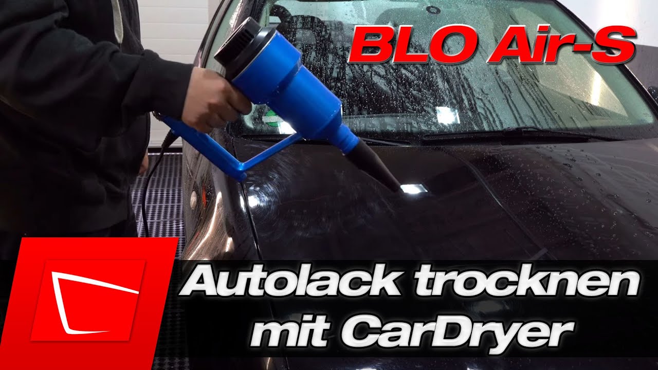 BLO Car Dryer AIR-S im Test - Auto Lufttrockner ersetzt das Trockentuch? Keine Kratzer mehr...