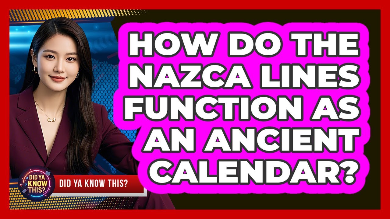How Do The Nazca Lines Function As An Ancient Calendar? - Did Ya Know This