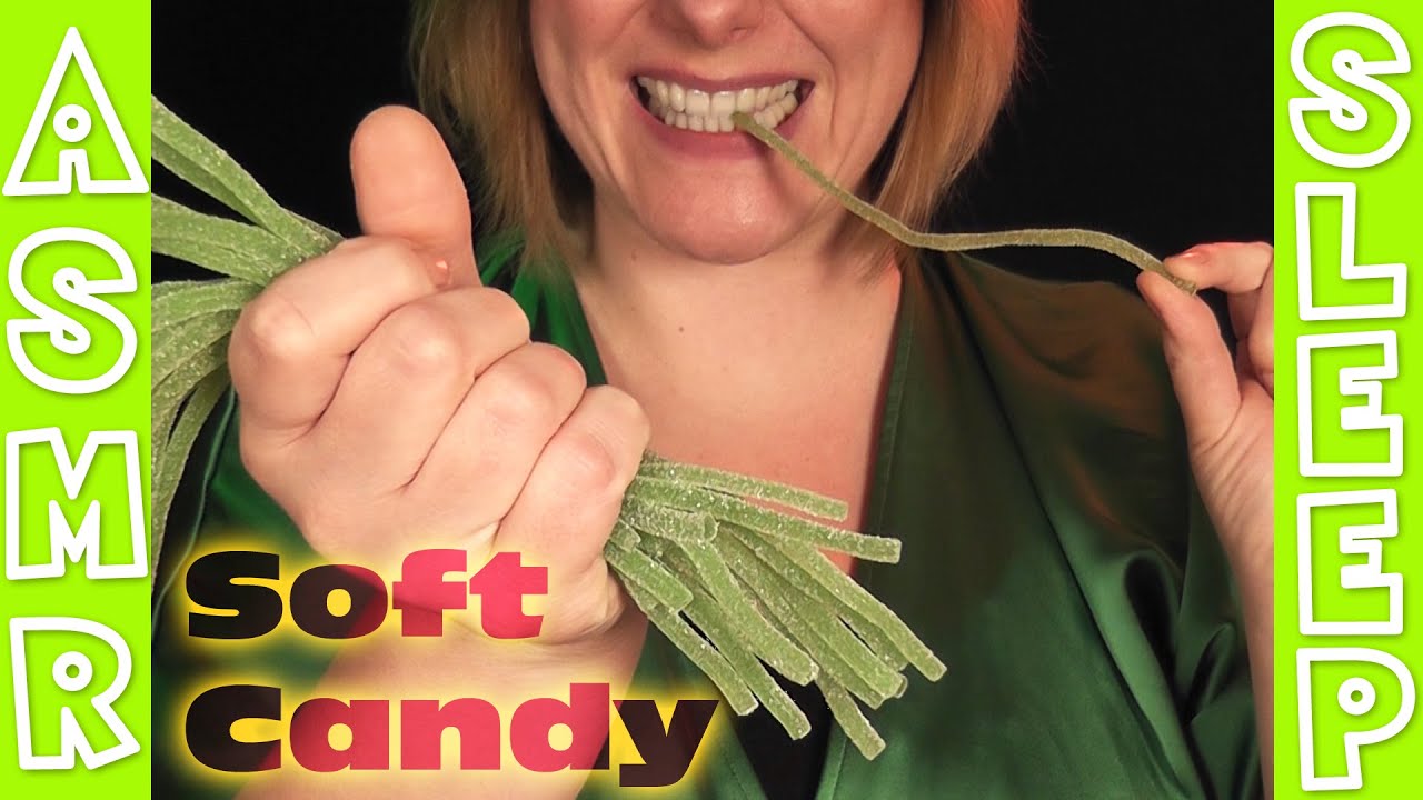 MOUTH-WATERING Soft Candy Eating Sounds! Relaxing ASMR /w chewing & breathing | Haribo