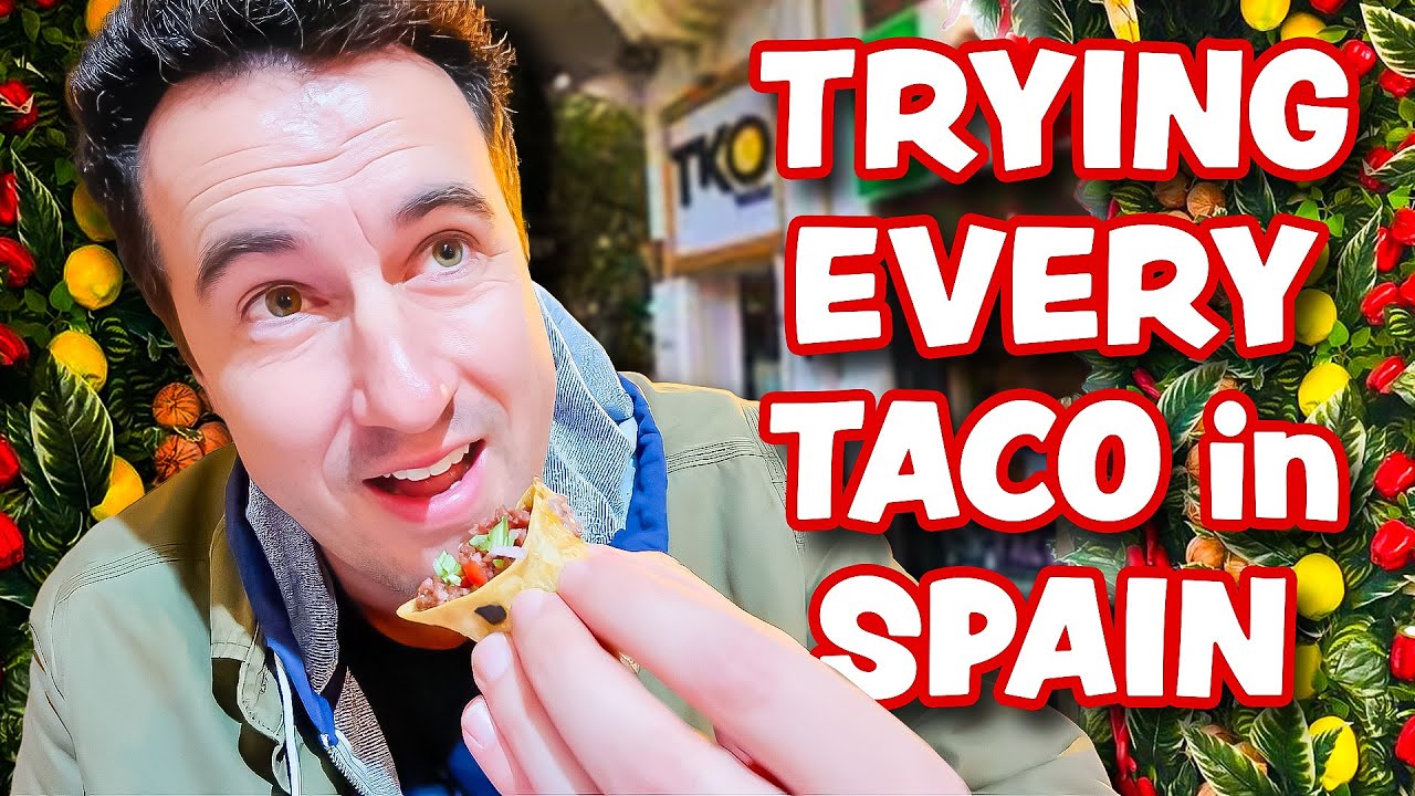 We Tried EVERY Taco at TKO Tacos in Spain! 🌮🔥 | Vlogmas Day 12