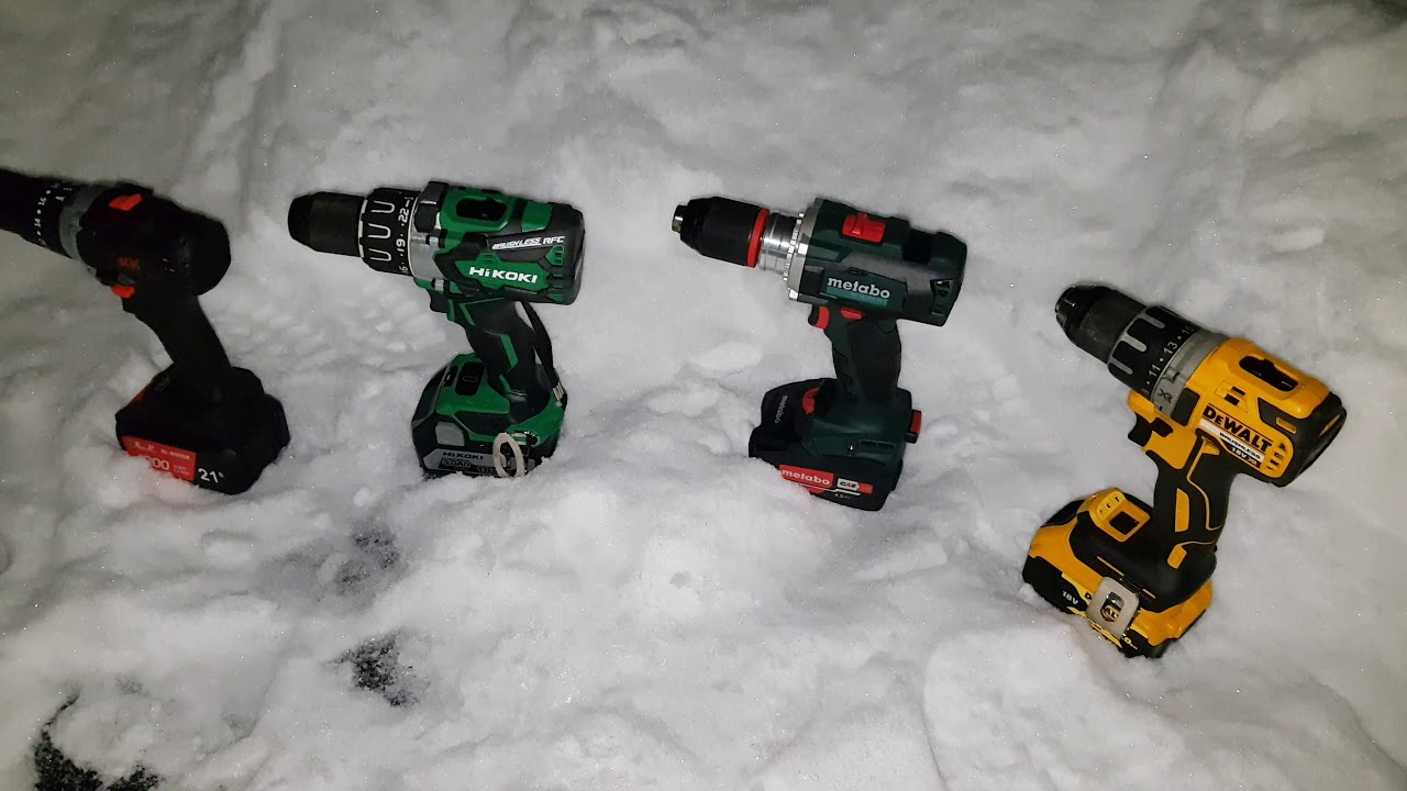 Тест шуруповёртов. HIKOKI DS18DBL2, METABO BS18LTXBLI, ACDC T0069 BL, DEWALT DCD791P2.