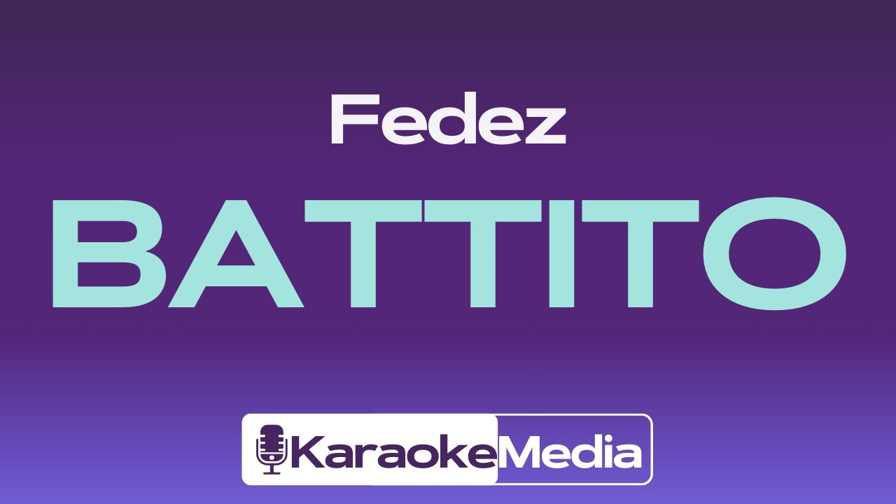 Fedez - Battito (Karaoke)