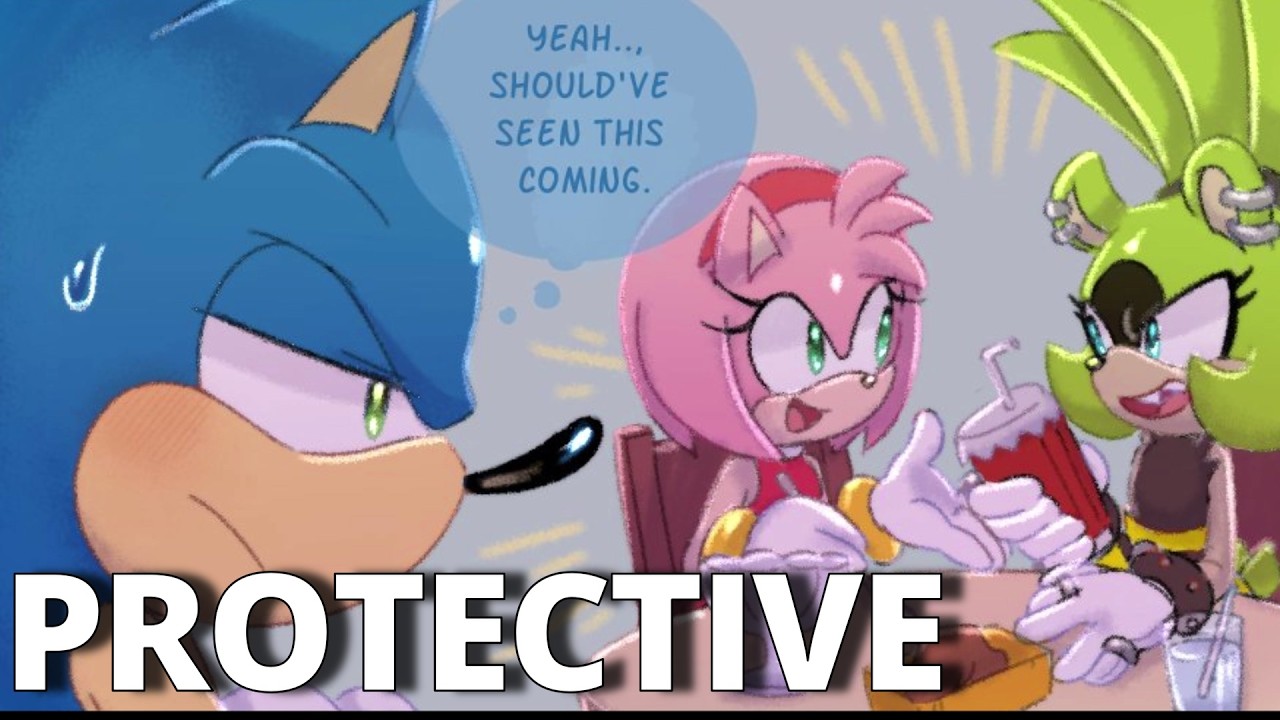 Sonic's Overprotective of Amy!
