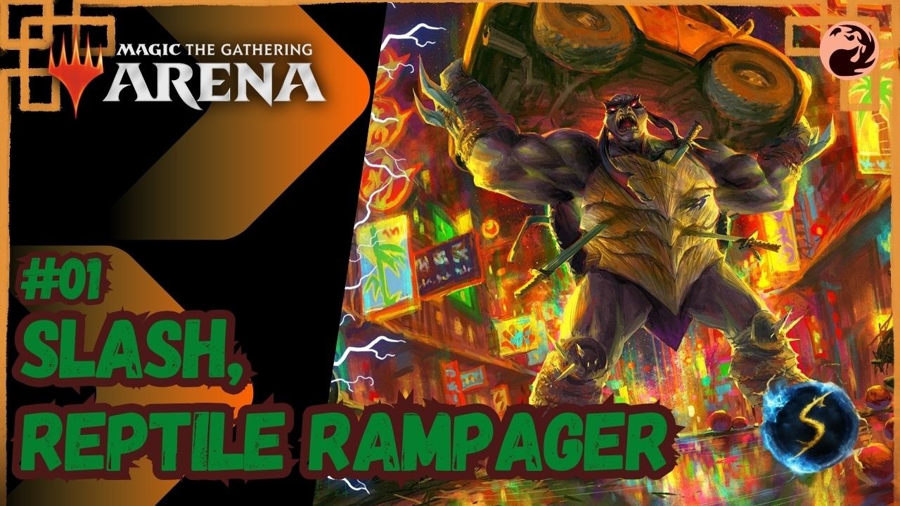 It's Showtime: Slash, Reptile Rampager🔥#01 - MTG ARENA - Brawl