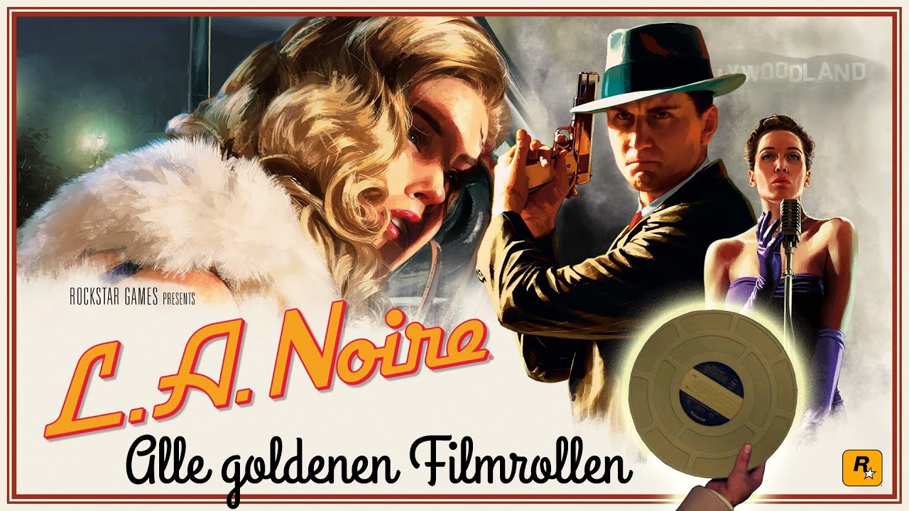 L.A. Noire - Alle goldenen Filmrollen / All golden film reels