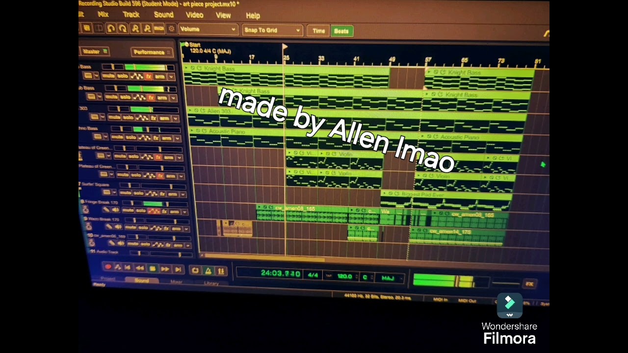 a song I made for class, nothing special