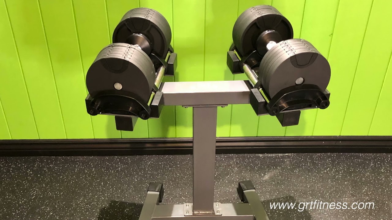 GRT 2 20kg QUICK adjust dumbbells