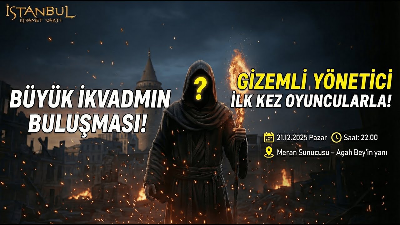 İstanbul Kıyamet Vakti: GİZEMLİ YÖNETİCİ İKVAdmin