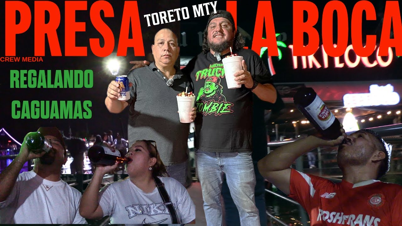 PRESA LA BOCA , Regalando Caguamas a Tazos Dorados | Toreto MTY