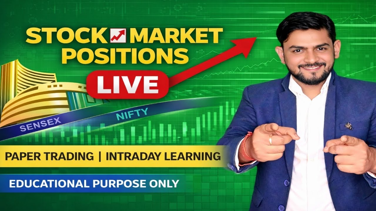 Live Trading Nifty paper trading 1 Feb Sunday |budget day special live
