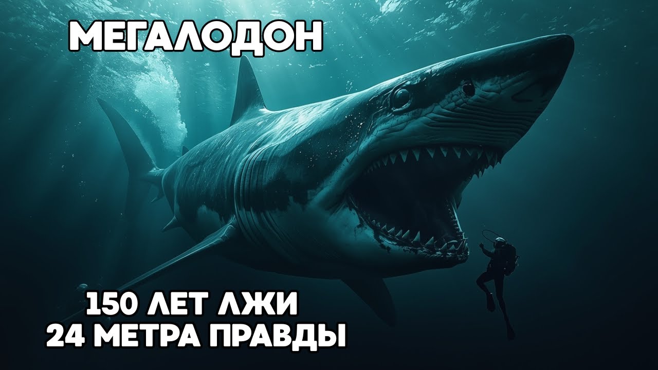 Мегалодон: Учёные Ошибались 150 ЛЕТ! Правда о Короле Океанов