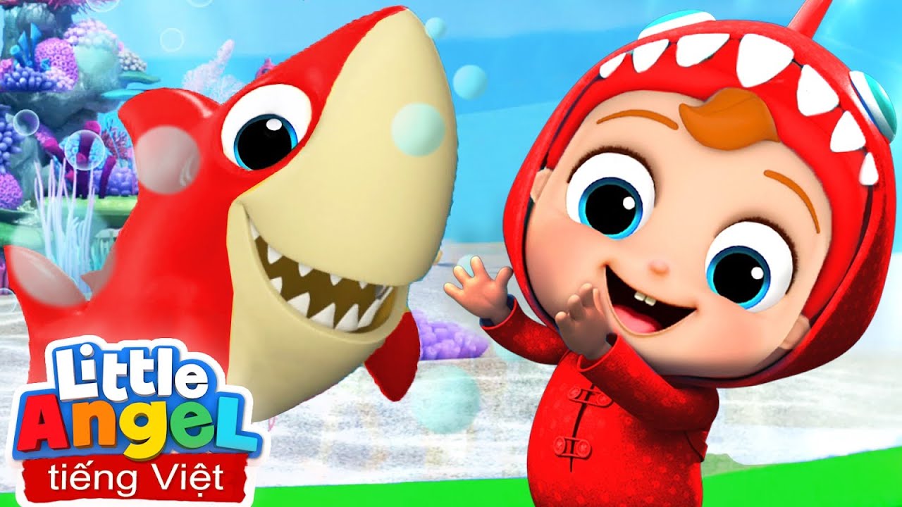 Vũ Điệu Baby Shark | Hoạt Hình Thiếu Nhi | Little Angel Tiếng Việt