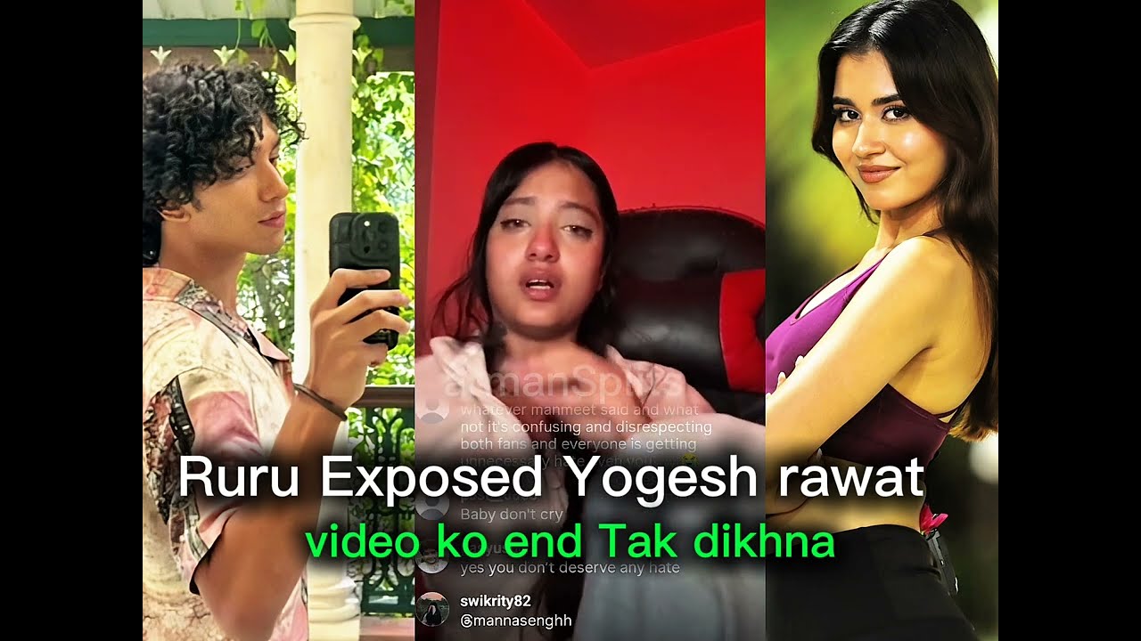 Ruru Gets Emotional & Exposes Yogesh Rawat and Akansha | Reveals Past Relationship Truth 
