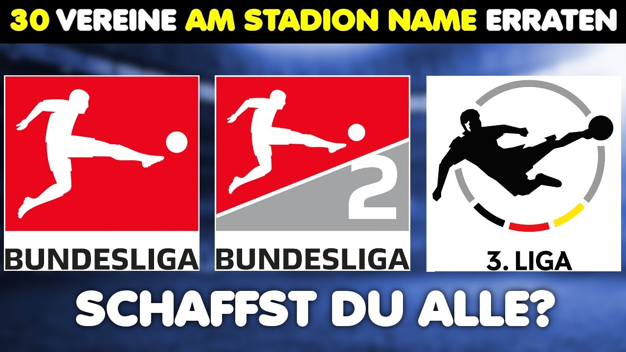 Erkennst du 30 Bundesliga Vereine nur am Stadion? Fußball Quiz