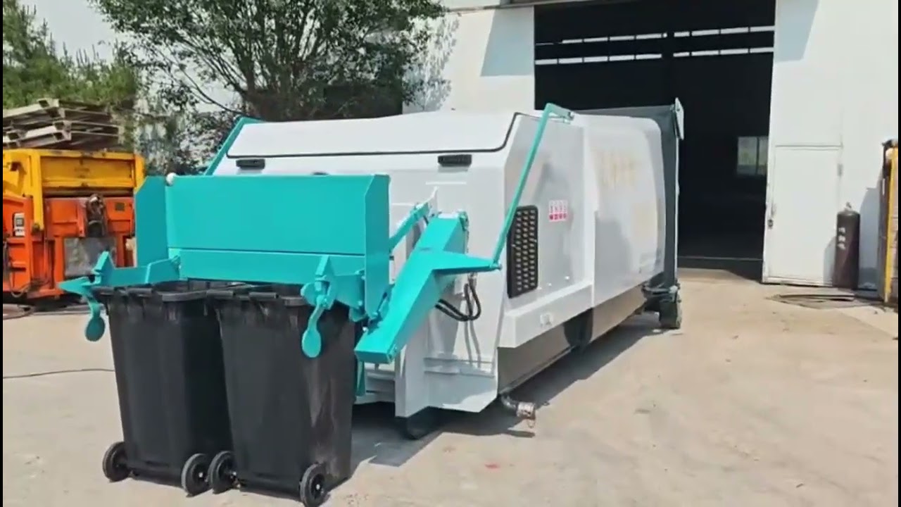 RNKJ China-made high-quality bucket-type garbage compactor