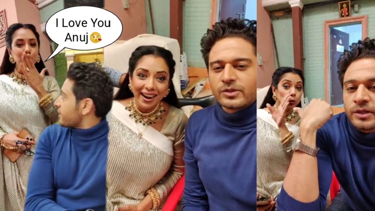 Anupama Serial Today Episode Pe Anupama And Anuj Ki Off-screen Masti LIVE!🤪