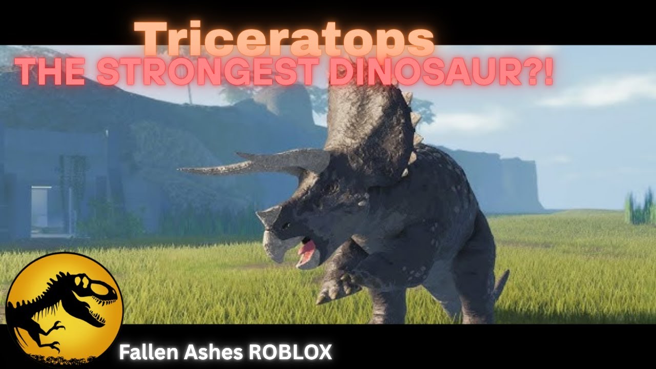 The Apex Destroyer | Fallen Ashes Triceratops - ROBLOX