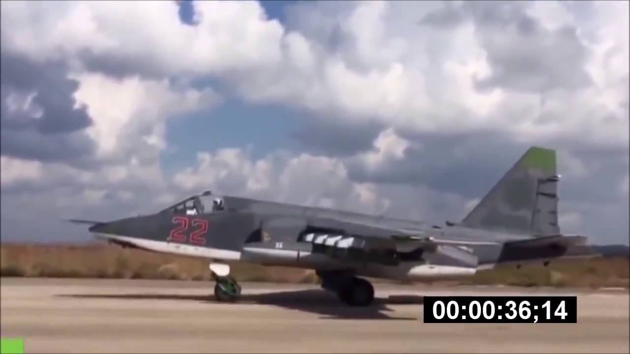 RUSSIA VS ISIS: Russian Su 24M in Syria