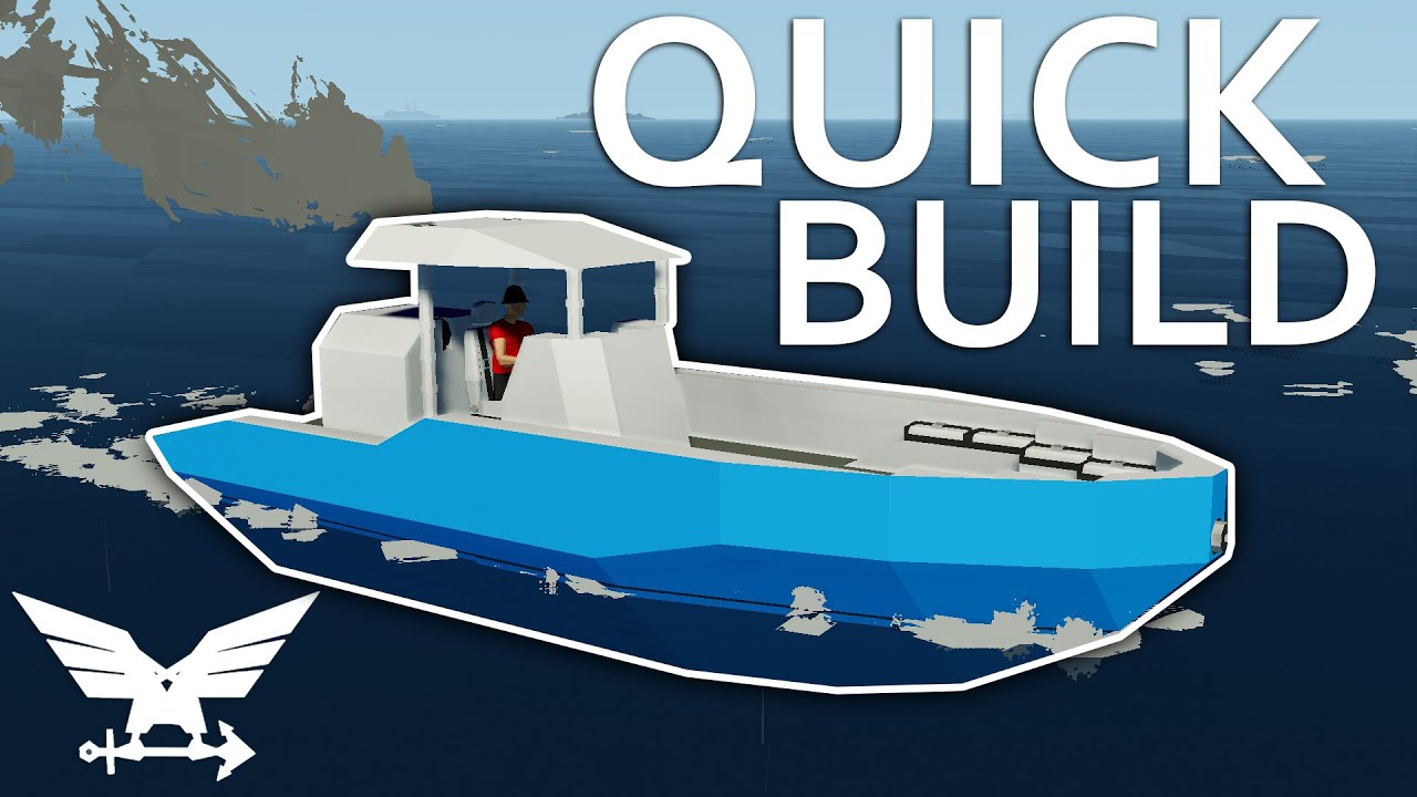 Small Adventure Boat!  -  Quick Build  -  Stormworks Gameplay