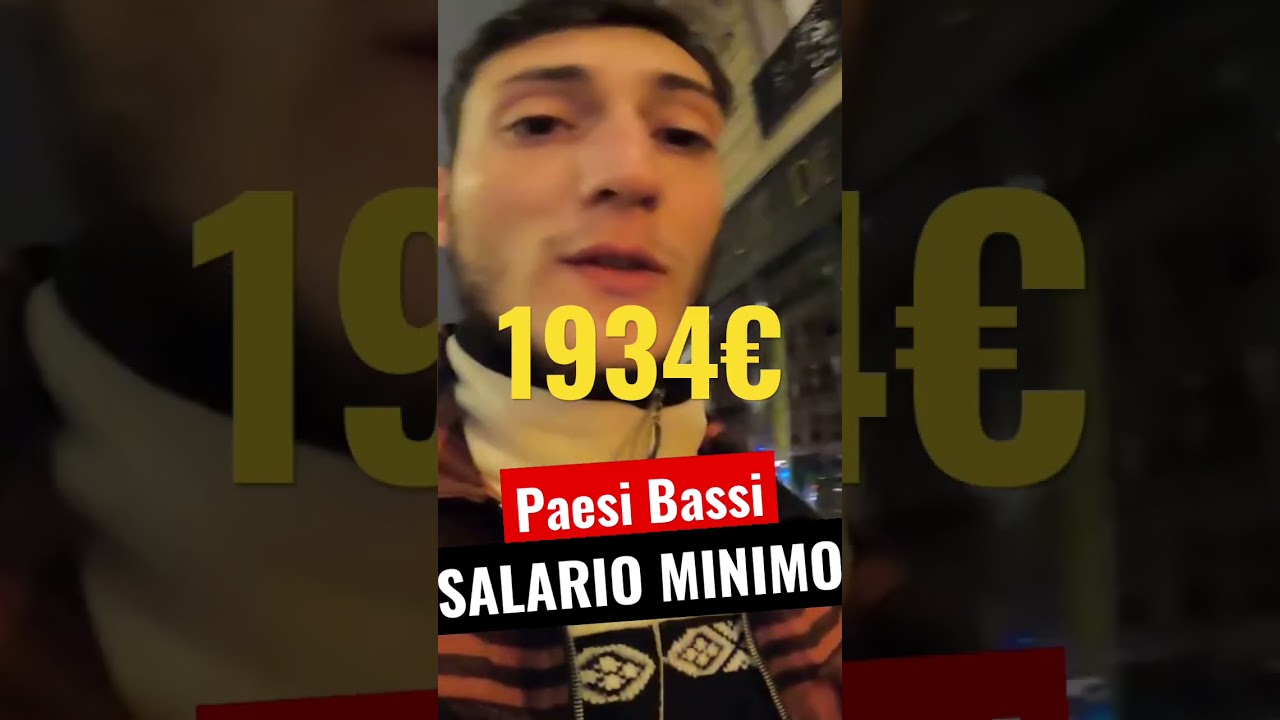 Quanto si guadagna in Olanda 🇳🇱 Salario minimo nei Paesi Bassi 