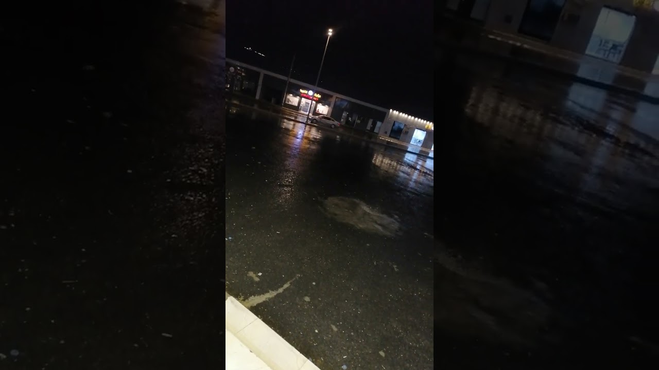 Friday night barish soudia arabia vlog #new