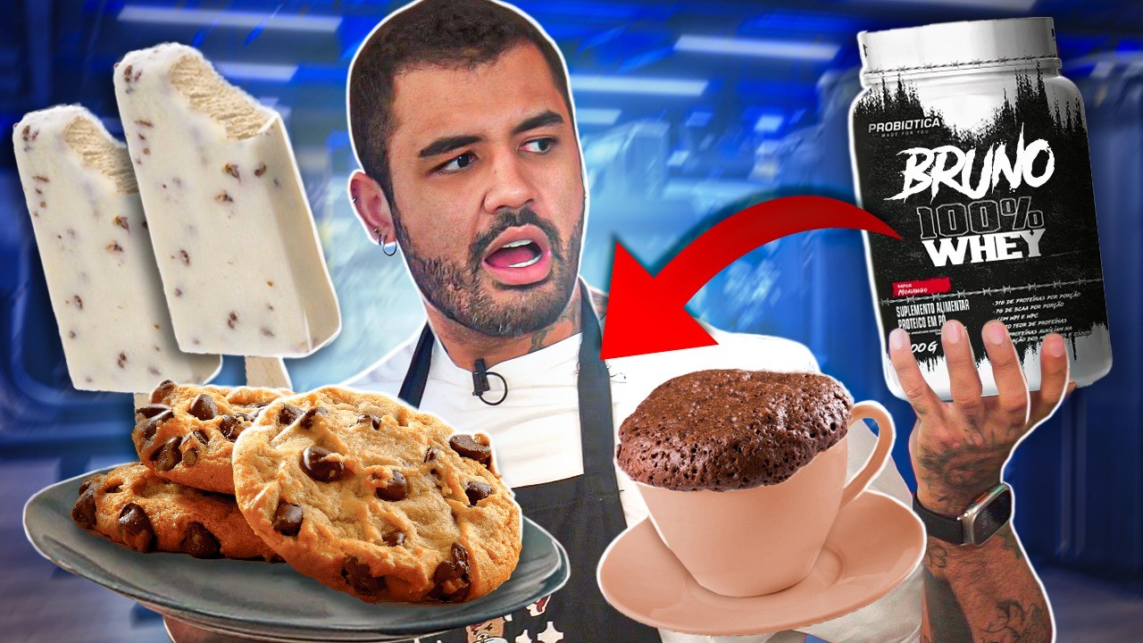 TESTANDO RECEITAS COM WHEY PROTEIN - FICOU HORRÍVEL!