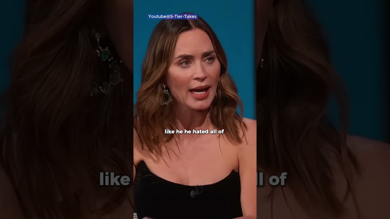 Emily Blunt On Oleksandr Usyk's Cake Obsession! #shorts #oleksandrusyk