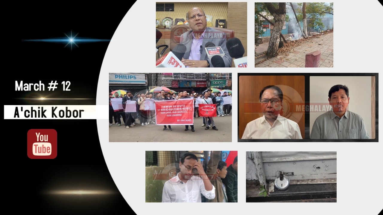 Meghalaya Round up Garo news | 12 March  2026.