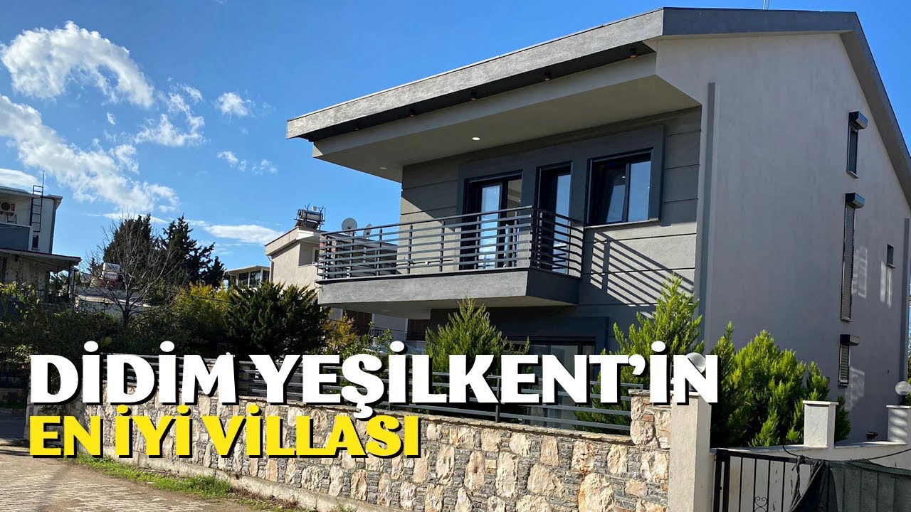 AYDIN DIDIM ALTINKUM’DA SATILIK VİLLA -A33