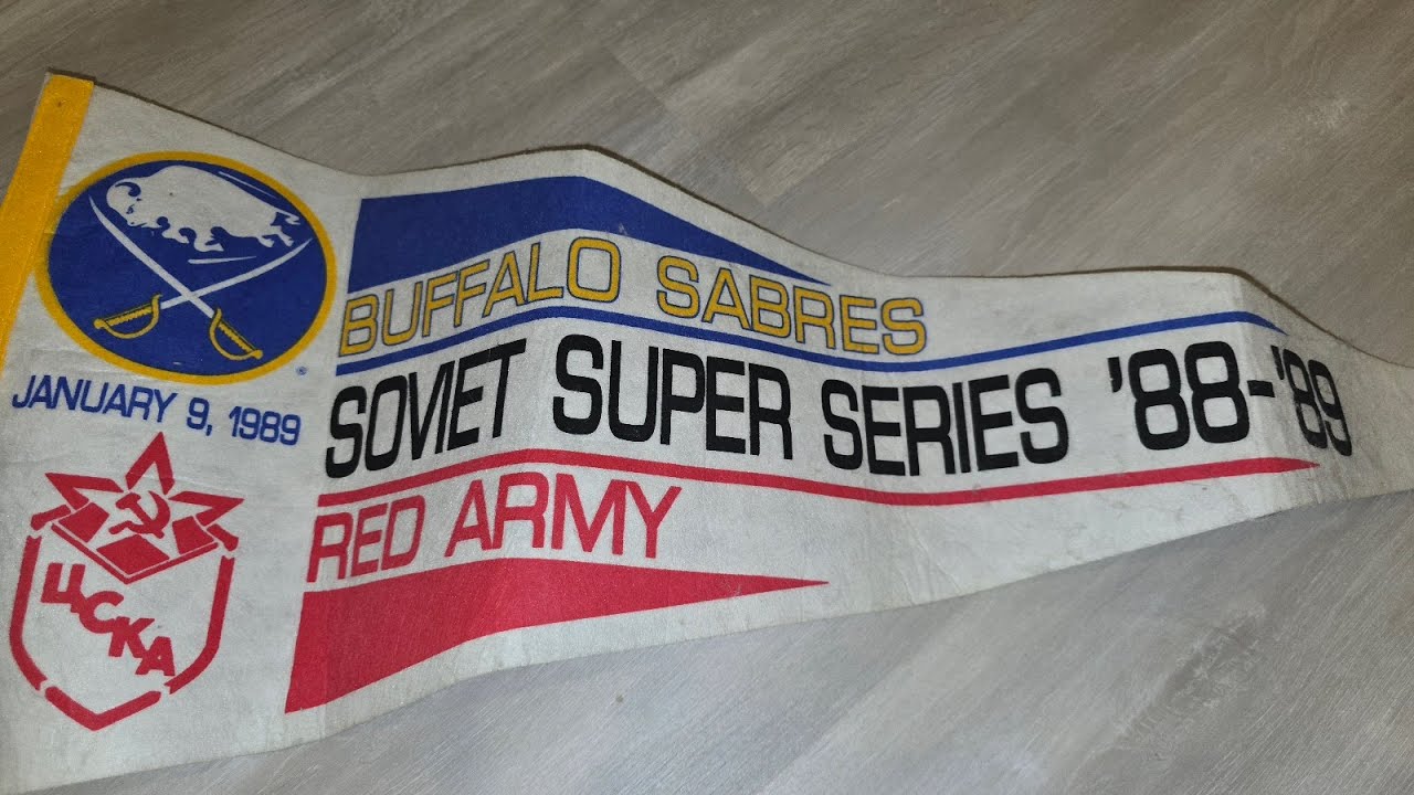 Buffalo Sabres vs Soviet Red Army Jan  9, 1989