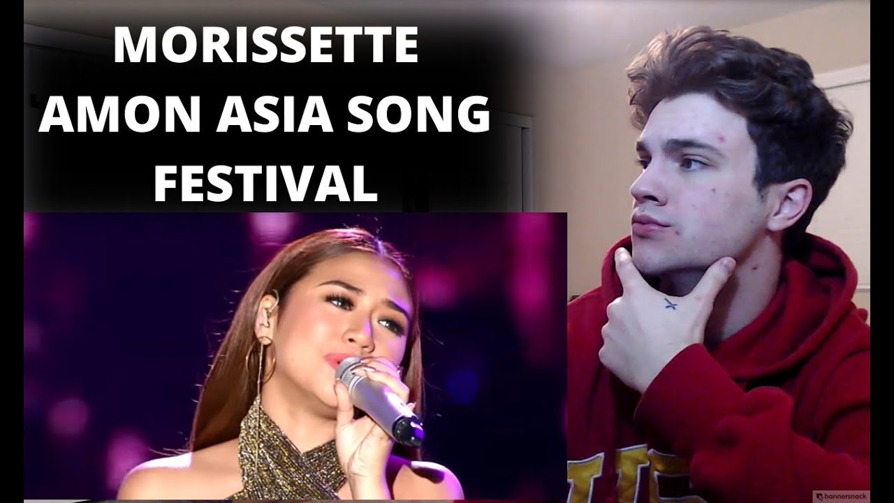 MORISSETTE AMON ASIA SONG FESTIVAL! REACTION!