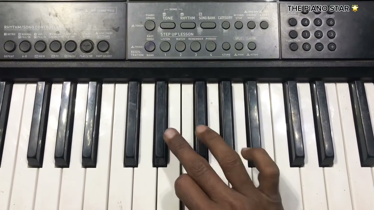 छत्तीसगढ़ का राज्य गीत बजाना सीखो 3 मिनट में 🌟#cgsong #pianostar 