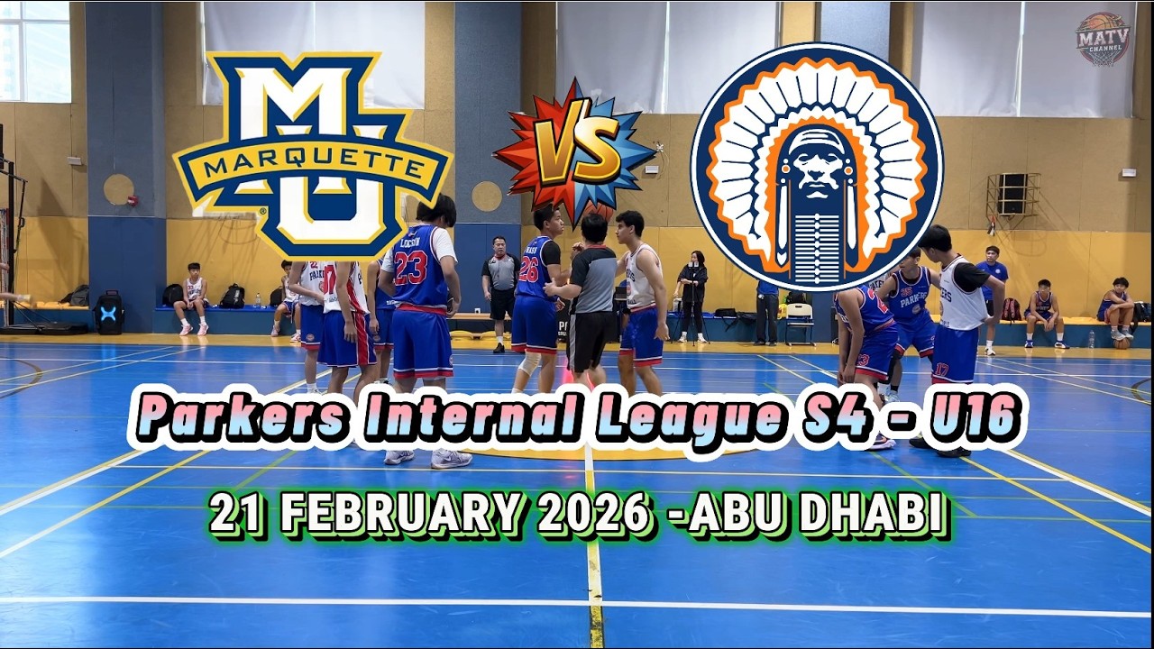 Marquette VS ILLINOIS - U16 - Parkers Internal League S4 - 21 February 26 - Abu Dhabi