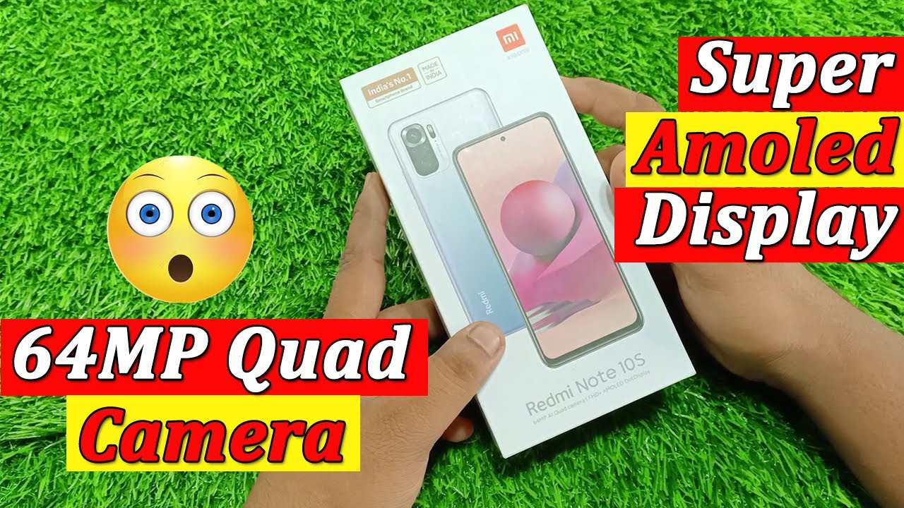 Redmi Note 10S Unboxing | Super Amoled Display⚡ | 64 MP Quad Camera😍
