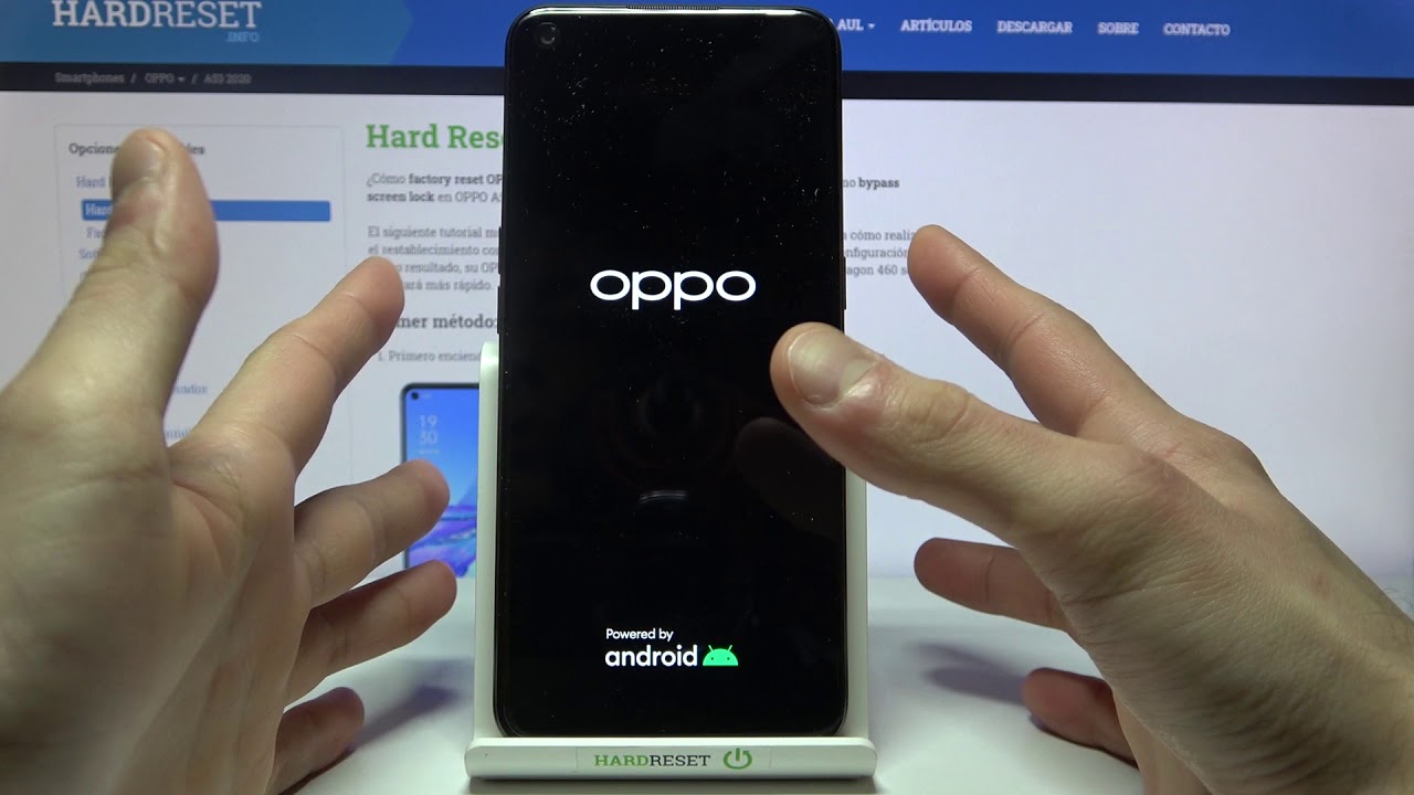 ¿Cómo entrar y salir del modo Recovery en OPPO A53 2020? - modo de recuperación